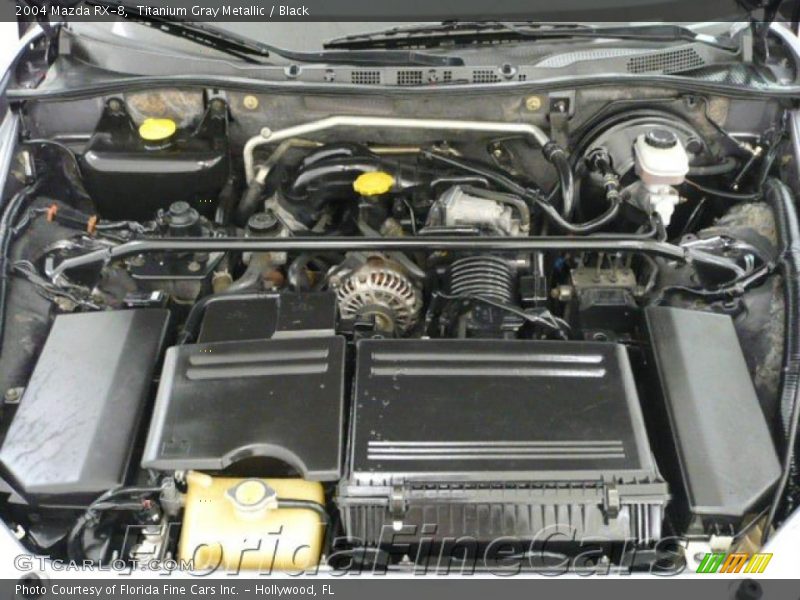 Titanium Gray Metallic / Black 2004 Mazda RX-8