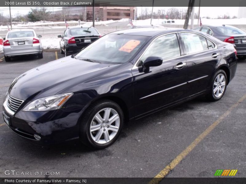 Obsidian Black / Cashmere 2008 Lexus ES 350