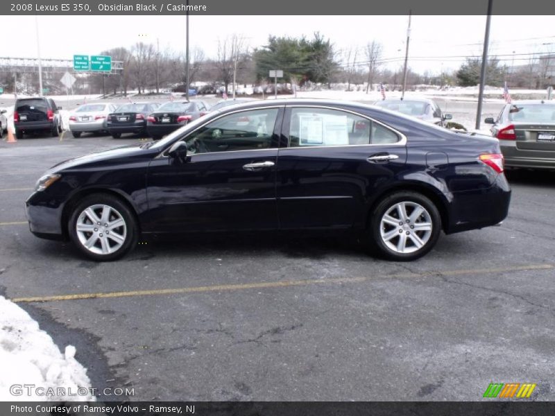 Obsidian Black / Cashmere 2008 Lexus ES 350