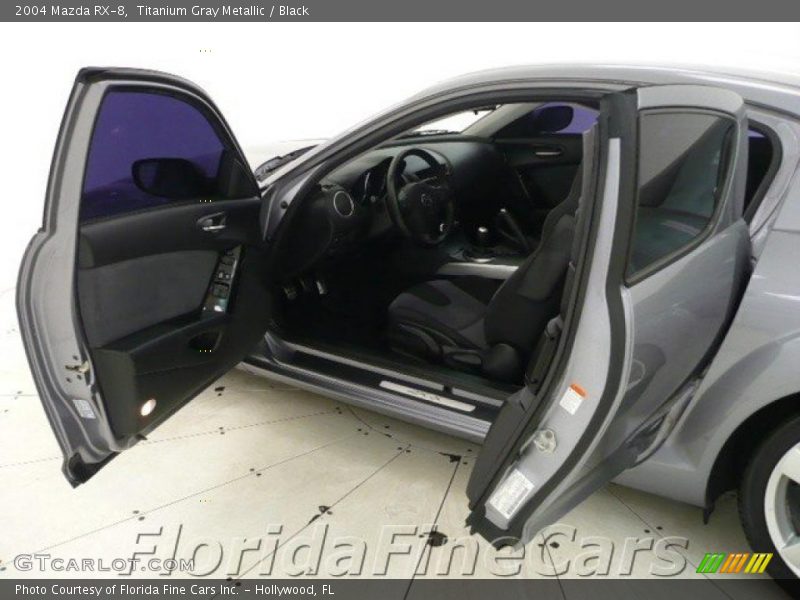 Titanium Gray Metallic / Black 2004 Mazda RX-8