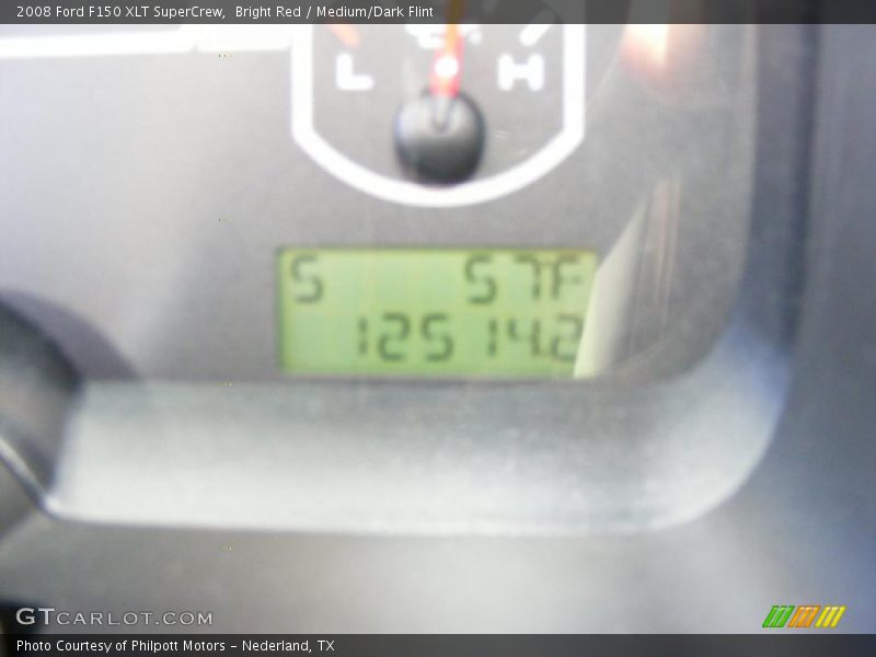 Bright Red / Medium/Dark Flint 2008 Ford F150 XLT SuperCrew