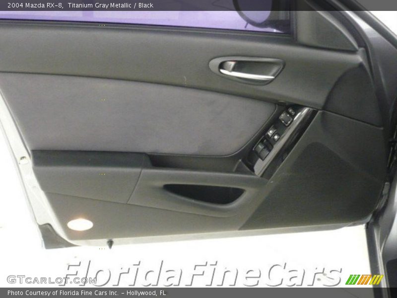 Titanium Gray Metallic / Black 2004 Mazda RX-8