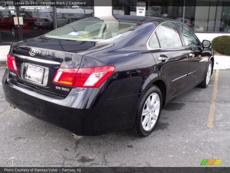 Obsidian Black / Cashmere 2008 Lexus ES 350