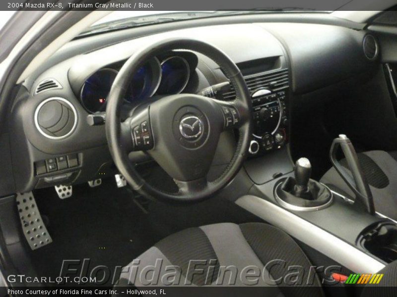 Titanium Gray Metallic / Black 2004 Mazda RX-8