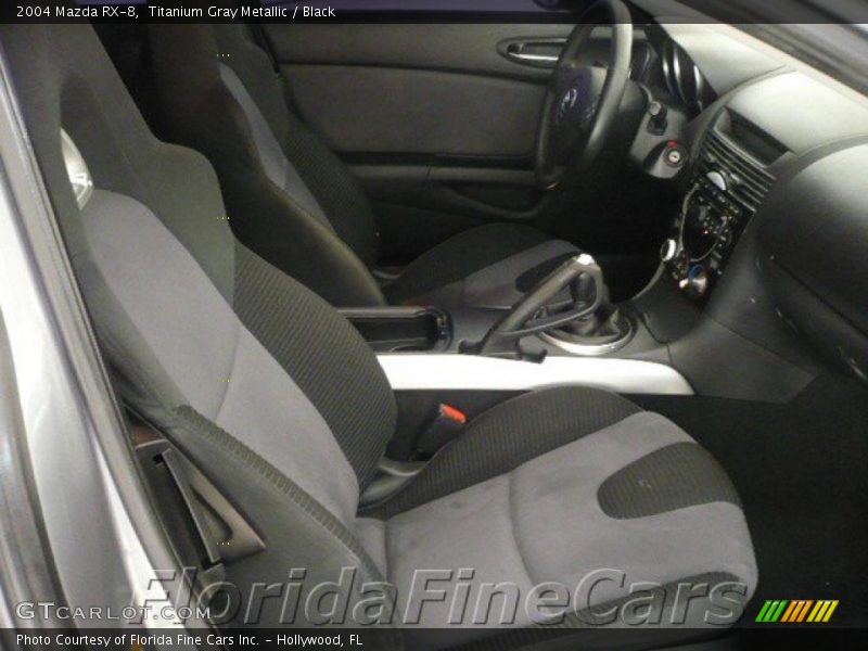 Titanium Gray Metallic / Black 2004 Mazda RX-8