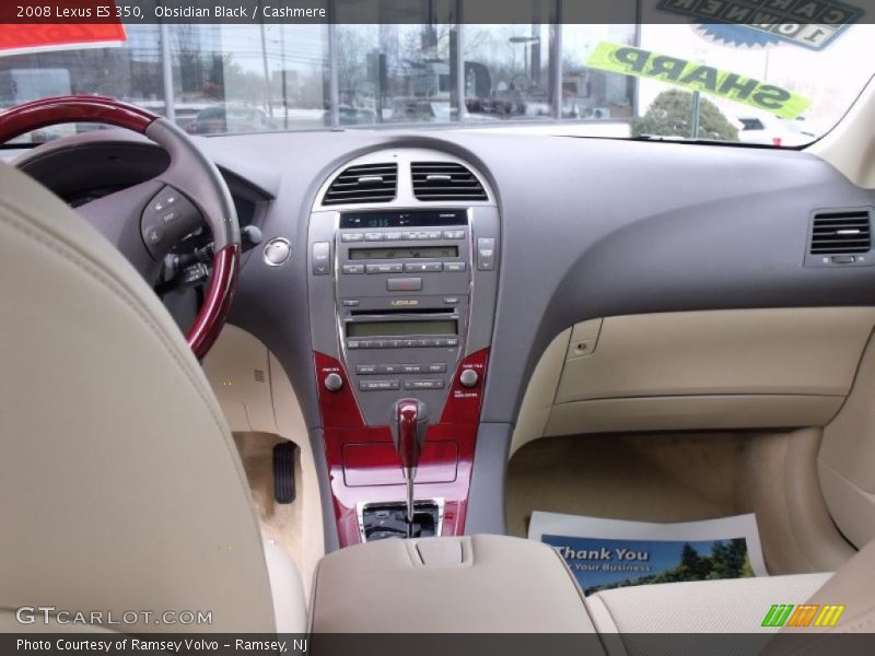 Obsidian Black / Cashmere 2008 Lexus ES 350