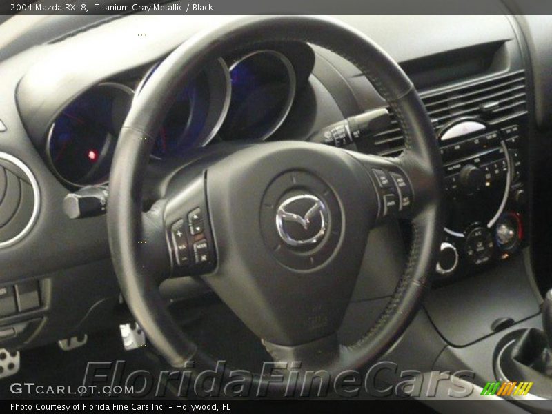 Titanium Gray Metallic / Black 2004 Mazda RX-8