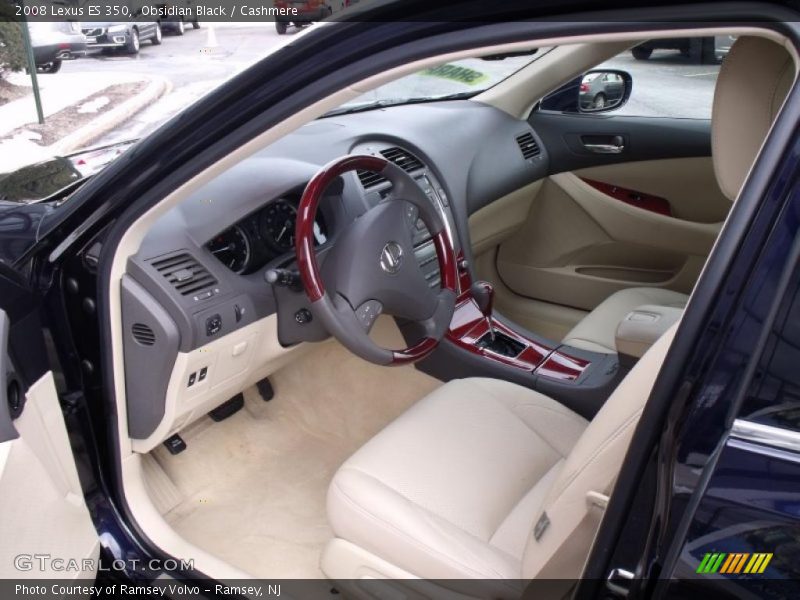 Obsidian Black / Cashmere 2008 Lexus ES 350