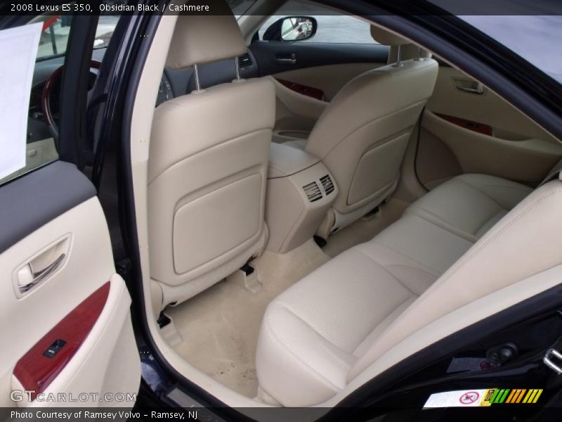 Obsidian Black / Cashmere 2008 Lexus ES 350