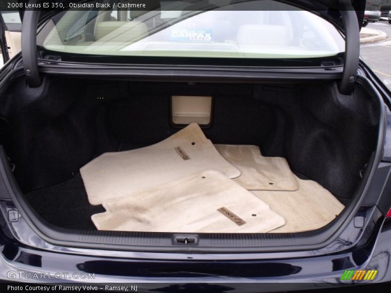 Obsidian Black / Cashmere 2008 Lexus ES 350