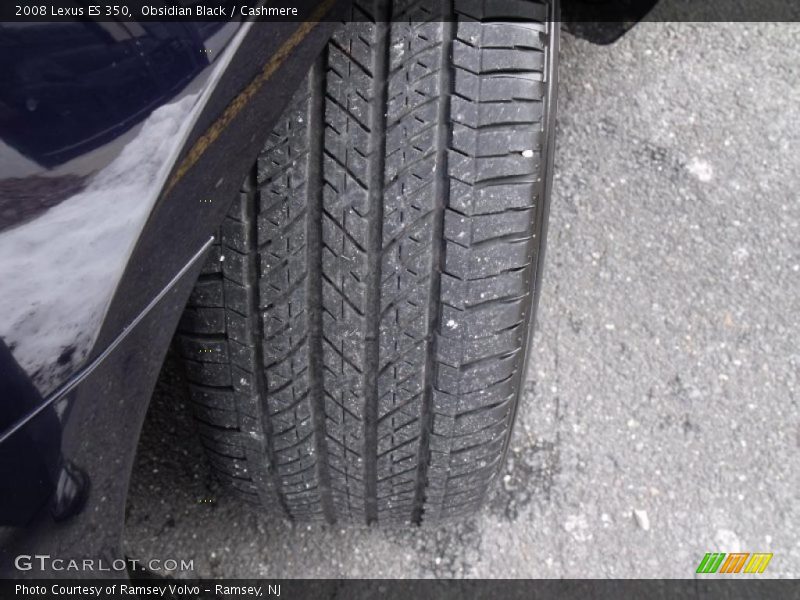 Obsidian Black / Cashmere 2008 Lexus ES 350