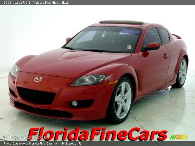 Velocity Red Mica / Black 2006 Mazda RX-8