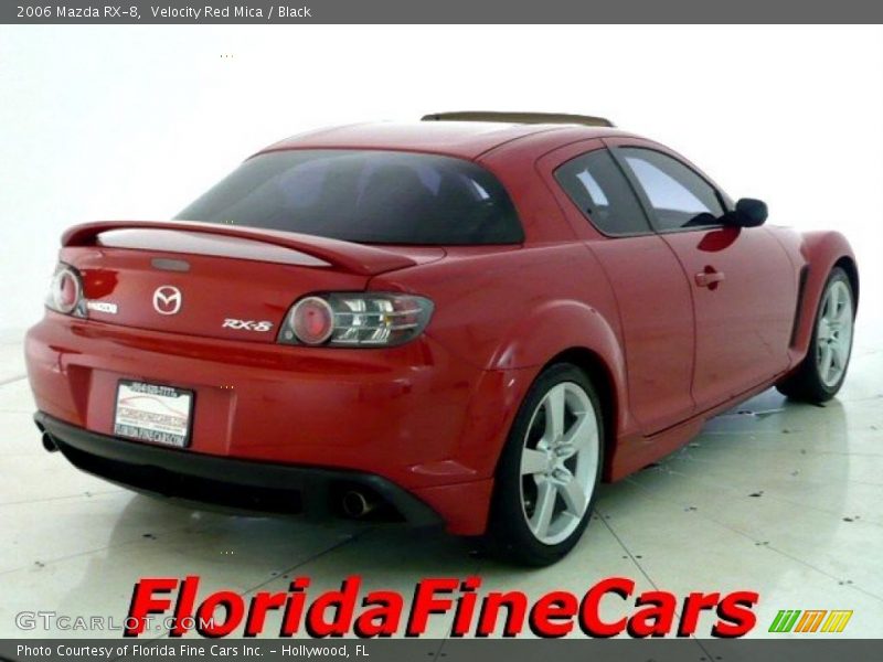 Velocity Red Mica / Black 2006 Mazda RX-8