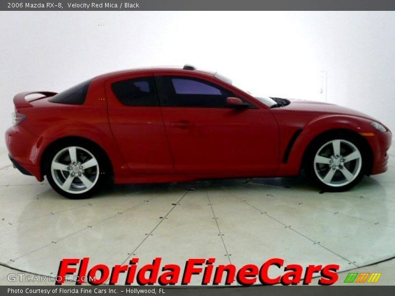Velocity Red Mica / Black 2006 Mazda RX-8
