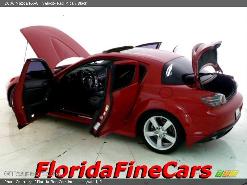 Velocity Red Mica / Black 2006 Mazda RX-8