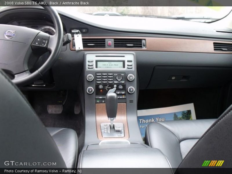 Black / Anthracite Black 2008 Volvo S80 T6 AWD