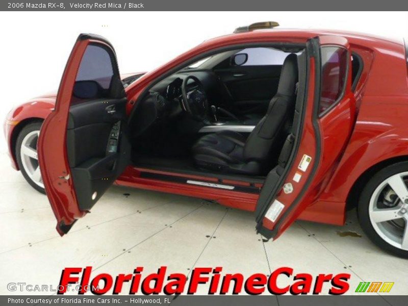 Velocity Red Mica / Black 2006 Mazda RX-8