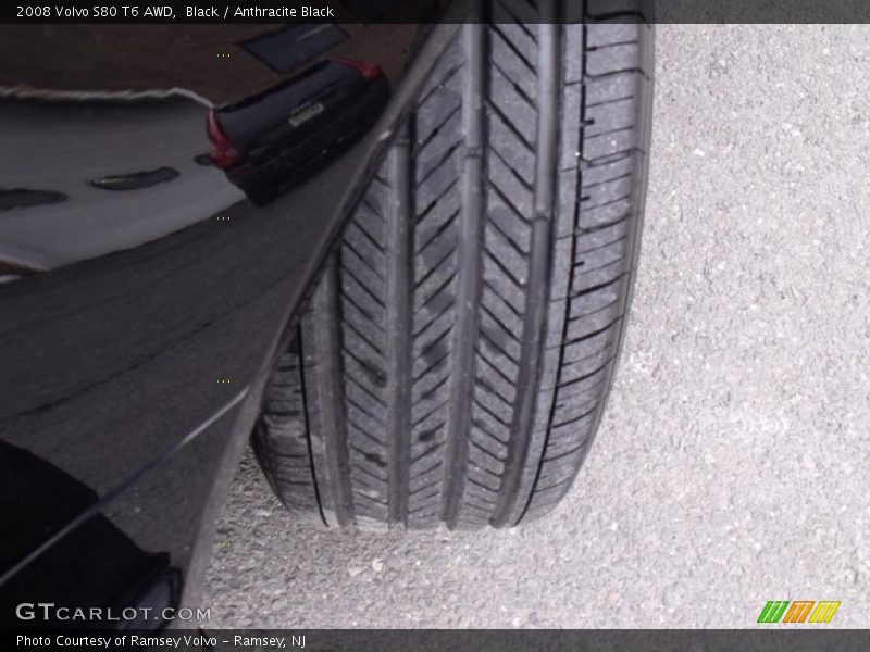 Black / Anthracite Black 2008 Volvo S80 T6 AWD