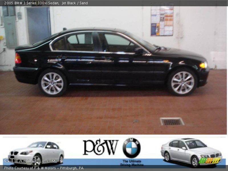 Jet Black / Sand 2005 BMW 3 Series 330xi Sedan
