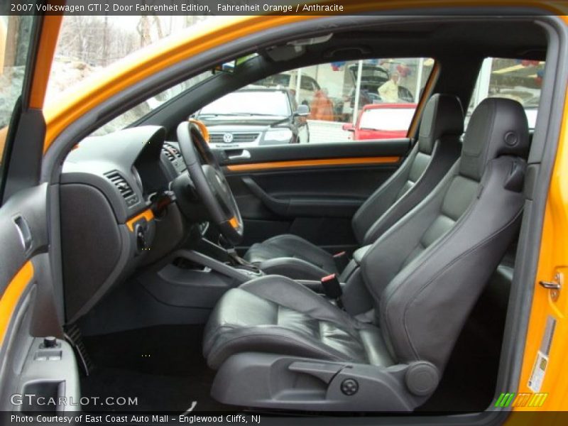 Fahrenheit Orange / Anthracite 2007 Volkswagen GTI 2 Door Fahrenheit Edition