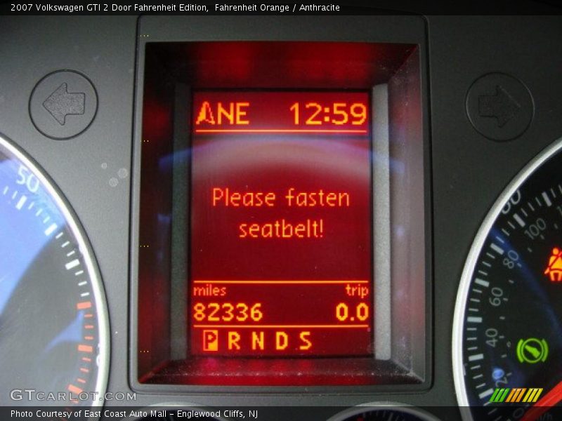 Fahrenheit Orange / Anthracite 2007 Volkswagen GTI 2 Door Fahrenheit Edition
