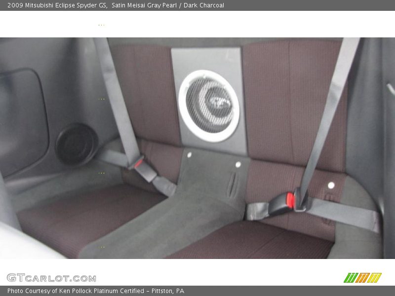 Satin Meisai Gray Pearl / Dark Charcoal 2009 Mitsubishi Eclipse Spyder GS