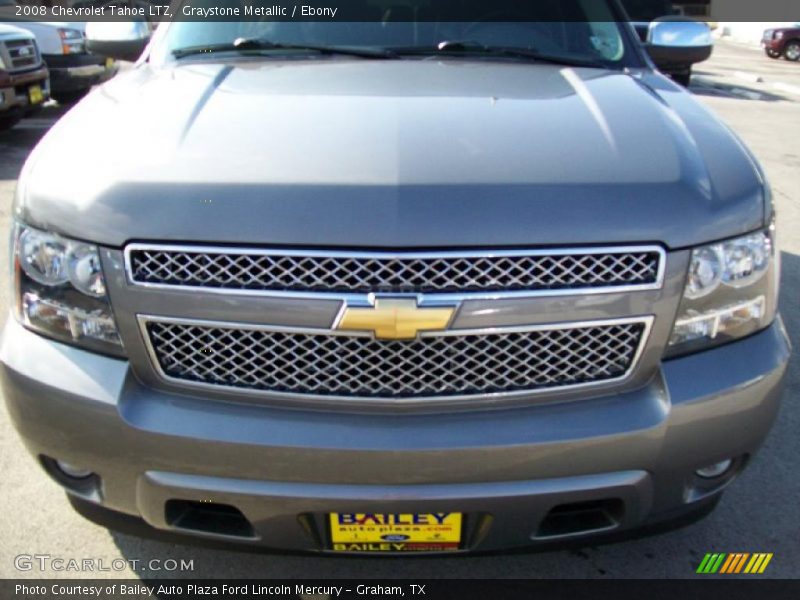 Graystone Metallic / Ebony 2008 Chevrolet Tahoe LTZ