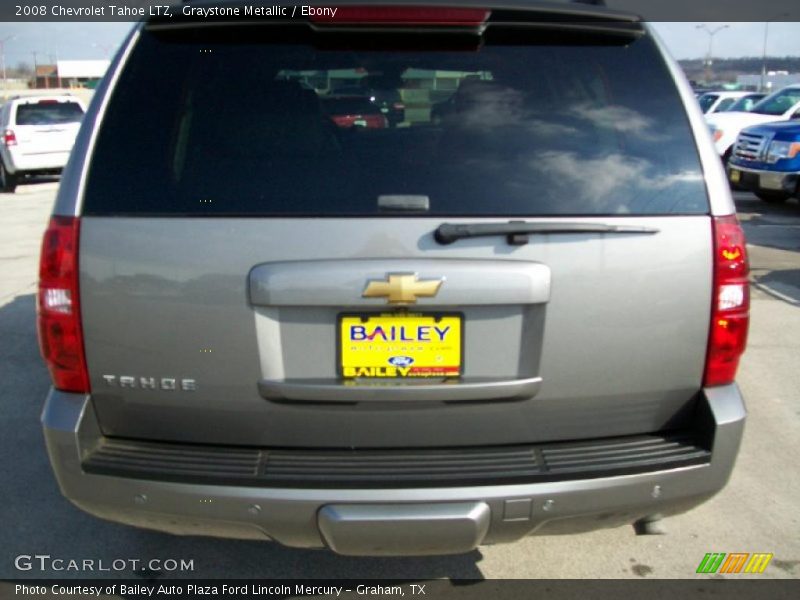 Graystone Metallic / Ebony 2008 Chevrolet Tahoe LTZ