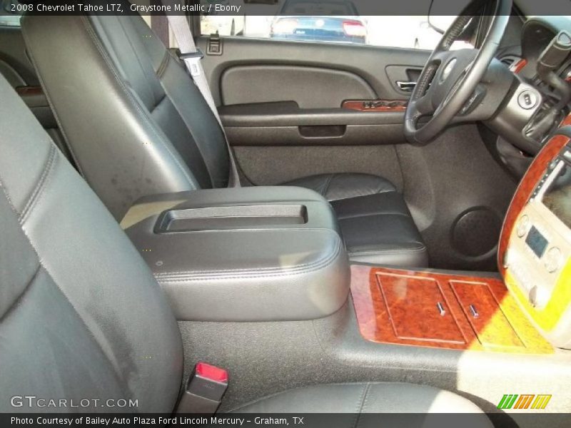 Graystone Metallic / Ebony 2008 Chevrolet Tahoe LTZ