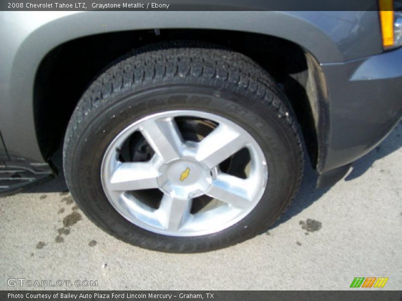 Graystone Metallic / Ebony 2008 Chevrolet Tahoe LTZ