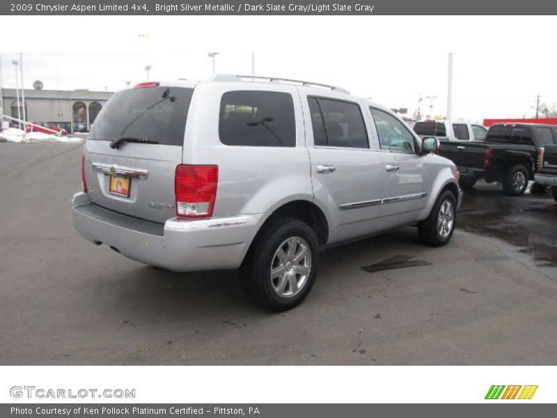 Bright Silver Metallic / Dark Slate Gray/Light Slate Gray 2009 Chrysler Aspen Limited 4x4