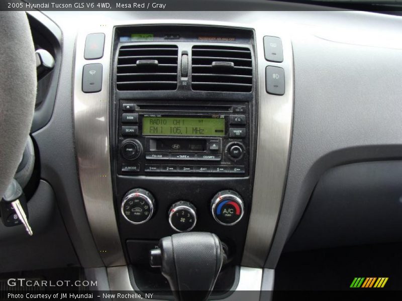 Mesa Red / Gray 2005 Hyundai Tucson GLS V6 4WD