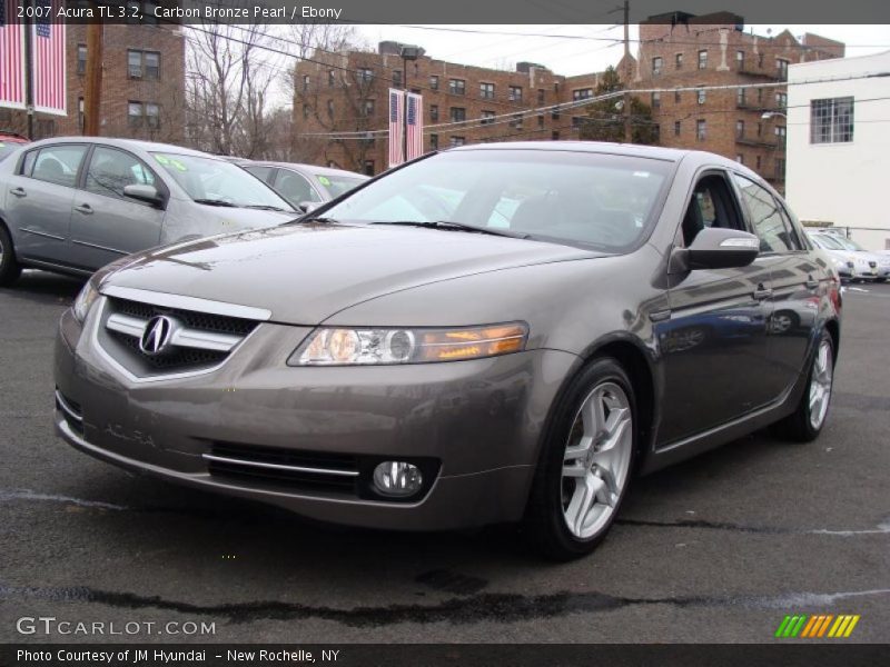Carbon Bronze Pearl / Ebony 2007 Acura TL 3.2
