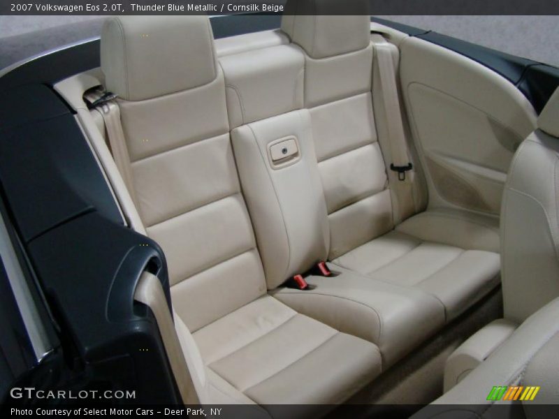 Thunder Blue Metallic / Cornsilk Beige 2007 Volkswagen Eos 2.0T