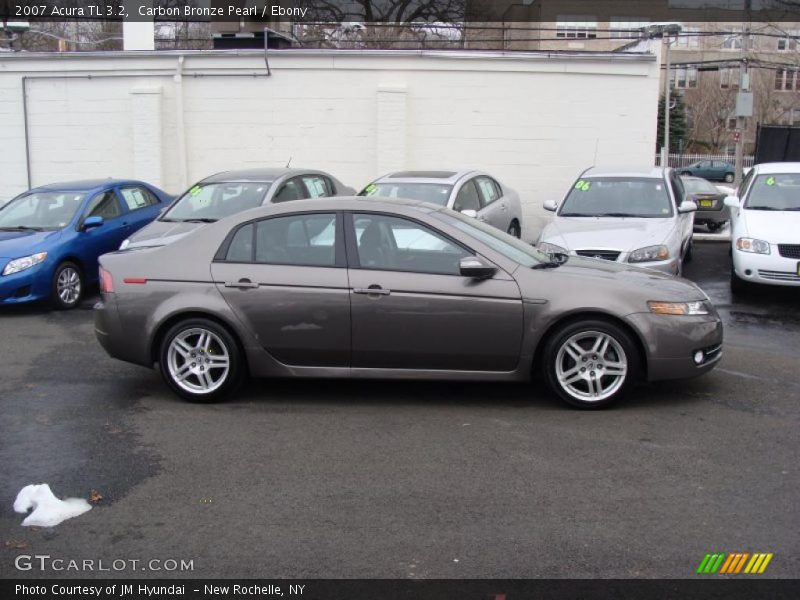 Carbon Bronze Pearl / Ebony 2007 Acura TL 3.2