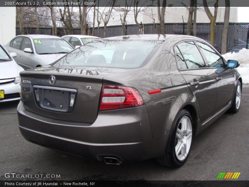 Carbon Bronze Pearl / Ebony 2007 Acura TL 3.2