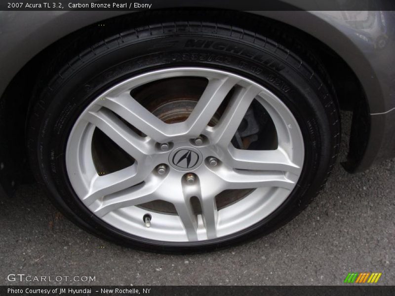 Carbon Bronze Pearl / Ebony 2007 Acura TL 3.2
