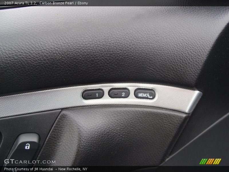 Carbon Bronze Pearl / Ebony 2007 Acura TL 3.2