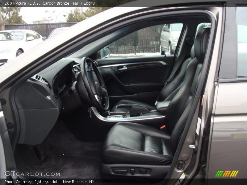 Carbon Bronze Pearl / Ebony 2007 Acura TL 3.2