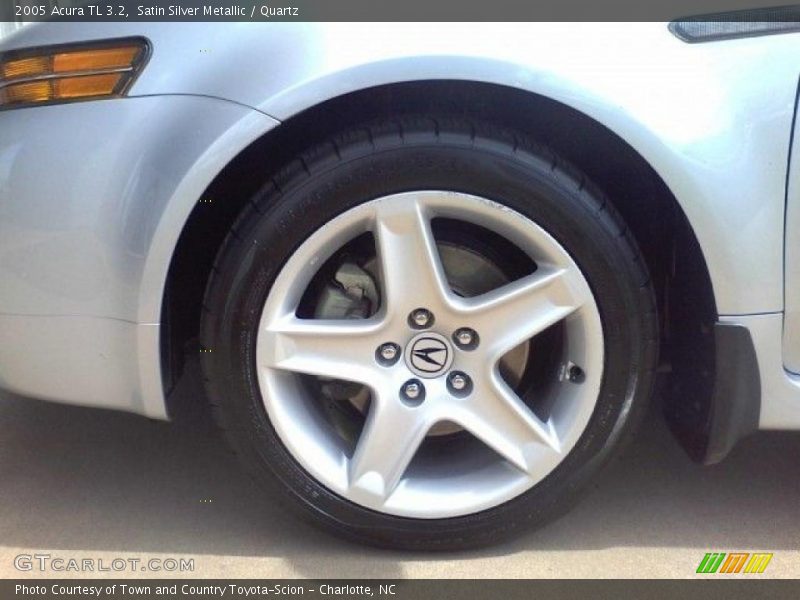 Satin Silver Metallic / Quartz 2005 Acura TL 3.2