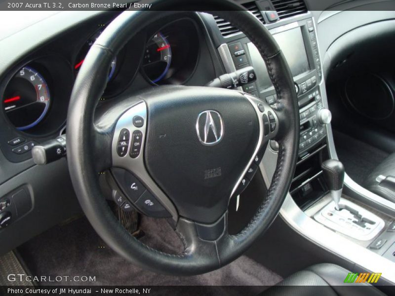 Carbon Bronze Pearl / Ebony 2007 Acura TL 3.2