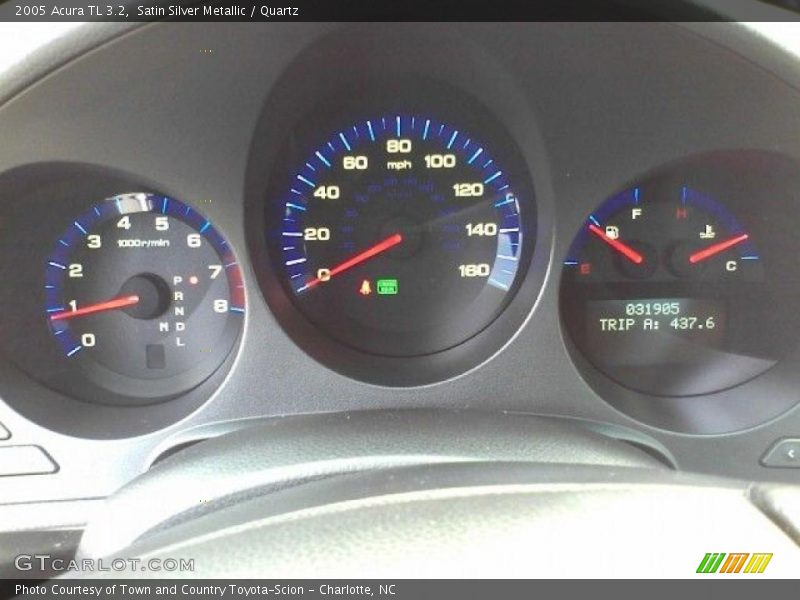 Satin Silver Metallic / Quartz 2005 Acura TL 3.2