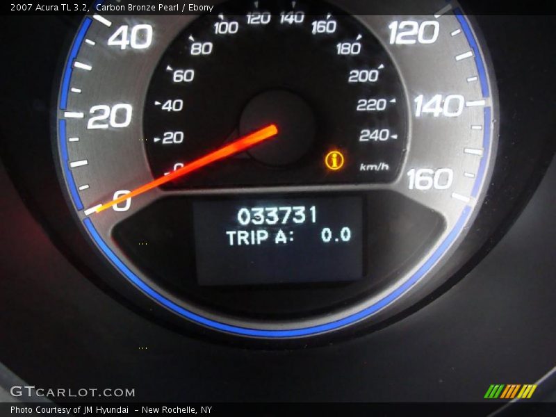 Carbon Bronze Pearl / Ebony 2007 Acura TL 3.2