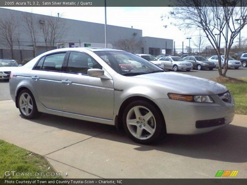 Satin Silver Metallic / Quartz 2005 Acura TL 3.2