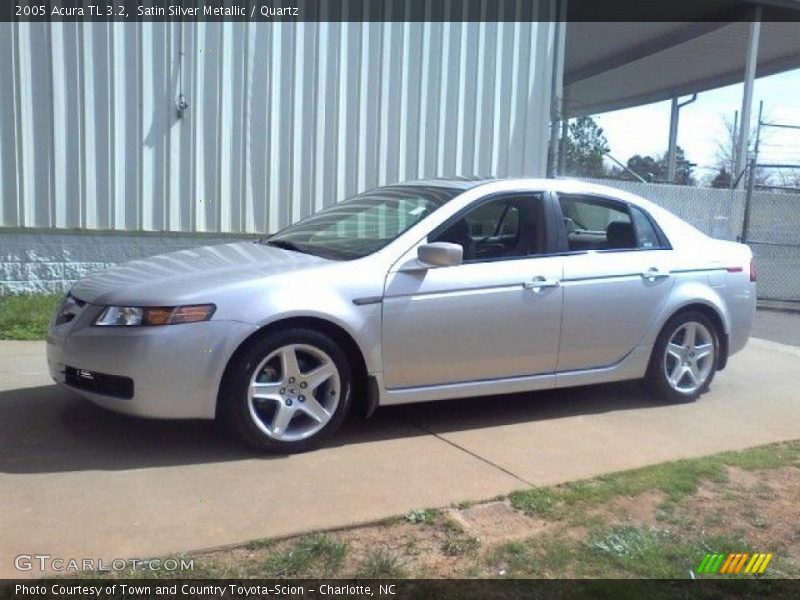 Satin Silver Metallic / Quartz 2005 Acura TL 3.2