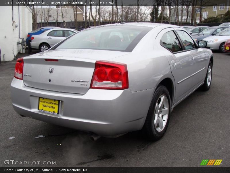 Bright Silver Metallic / Dark Slate Gray 2010 Dodge Charger SXT