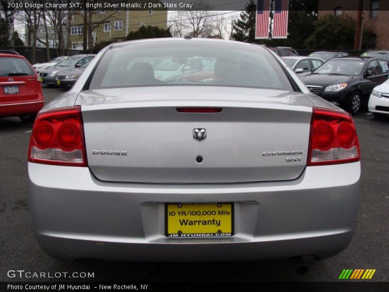 Bright Silver Metallic / Dark Slate Gray 2010 Dodge Charger SXT