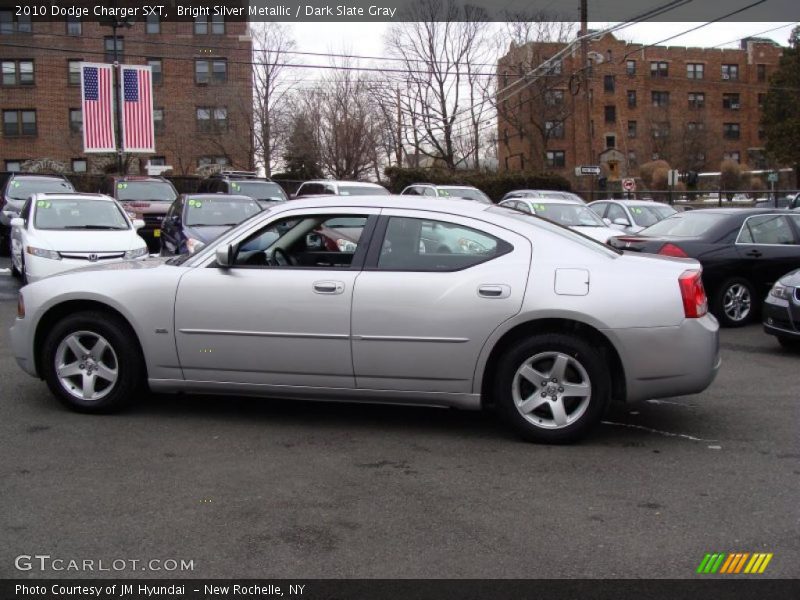 Bright Silver Metallic / Dark Slate Gray 2010 Dodge Charger SXT