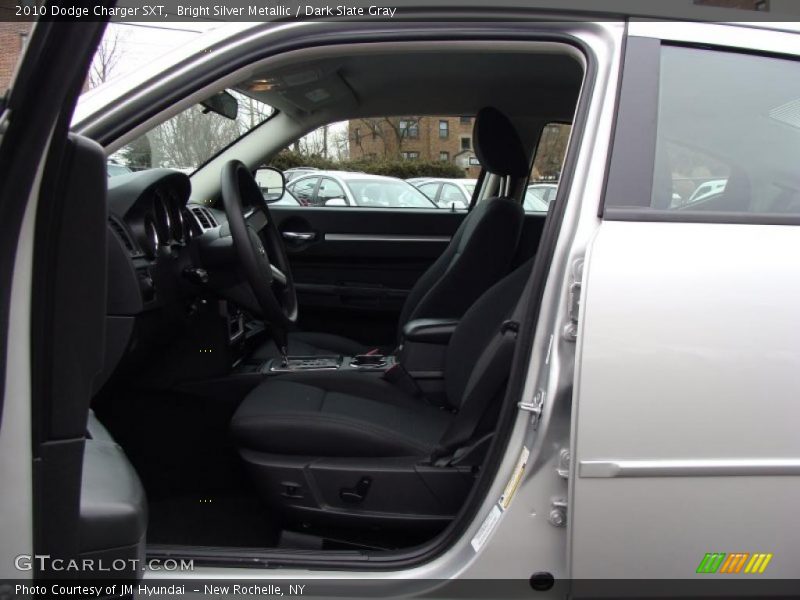 Bright Silver Metallic / Dark Slate Gray 2010 Dodge Charger SXT