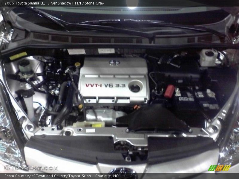 Silver Shadow Pearl / Stone Gray 2006 Toyota Sienna LE